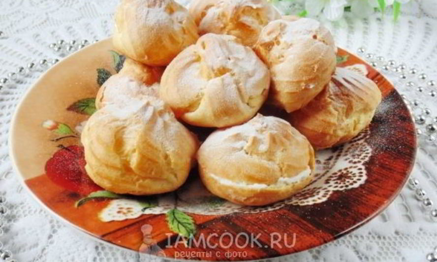 Рецепт творожных эклеров