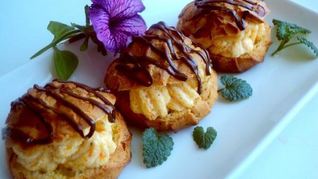 Эклеры из тыквы