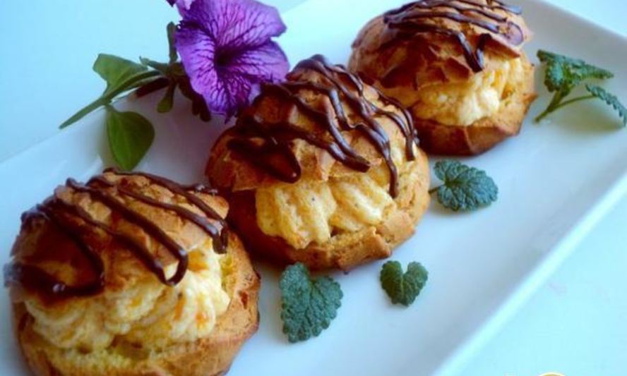 Рецепт эклеров из тыквы