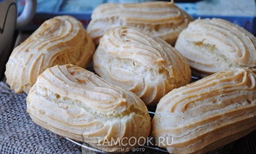 Рецепт эклеров на маргарине