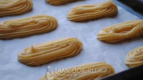 эклеры на маргарине