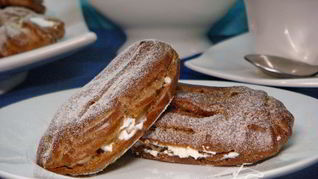 Эклеры на растительном масле