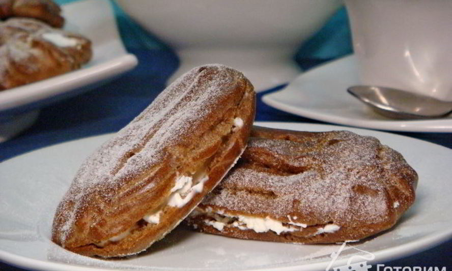 Рецепт эклеров на растительном масле