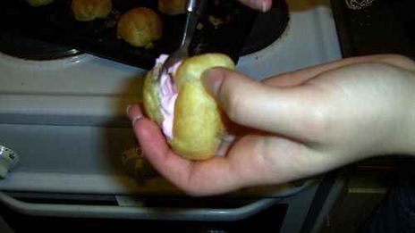 эклеры с кремом