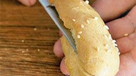 эклеры с креветками