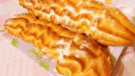 эклеры с ореховым кремом