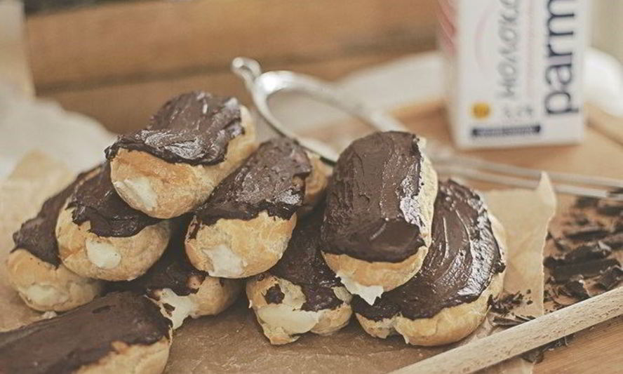 Рецепт эклеров с шоколадной глазурью