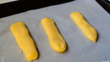 эклеры с шоколадным кремом