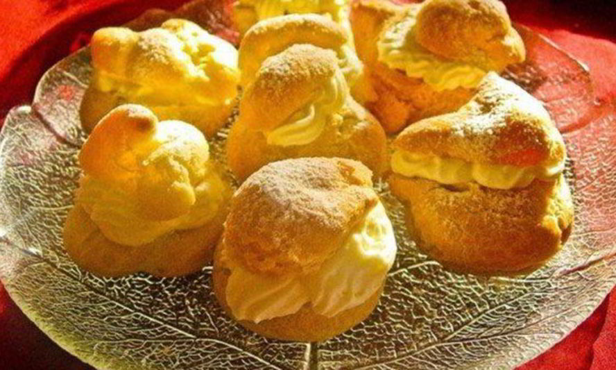 Рецепт эклеров с сырно-сливочным кремом