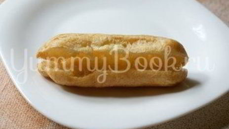 эклеры с творожным сыром