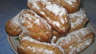 Эклеры с заварным кремом