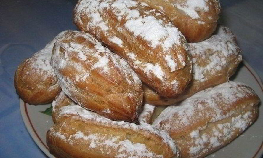 Рецепт эклеров с заварным кремом