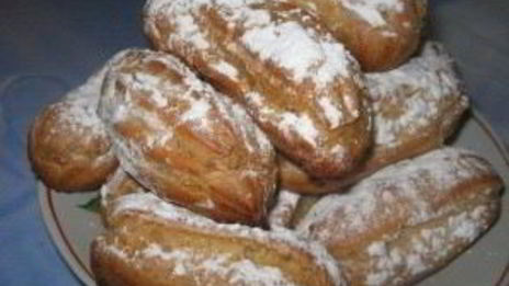 эклеры с заварным кремом