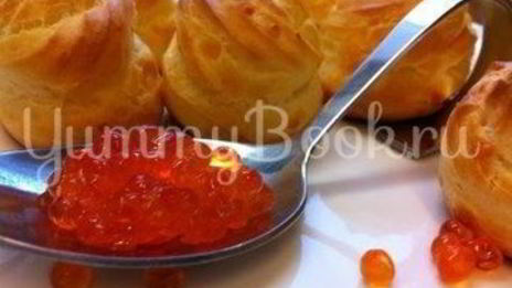 закусочные сырные эклеры