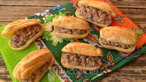 закусочные эклеры