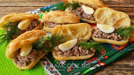 закусочные эклеры