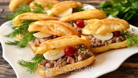 закусочные эклеры