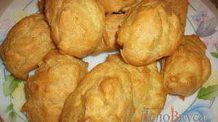 Заварное тесто для эклеров и профитроли