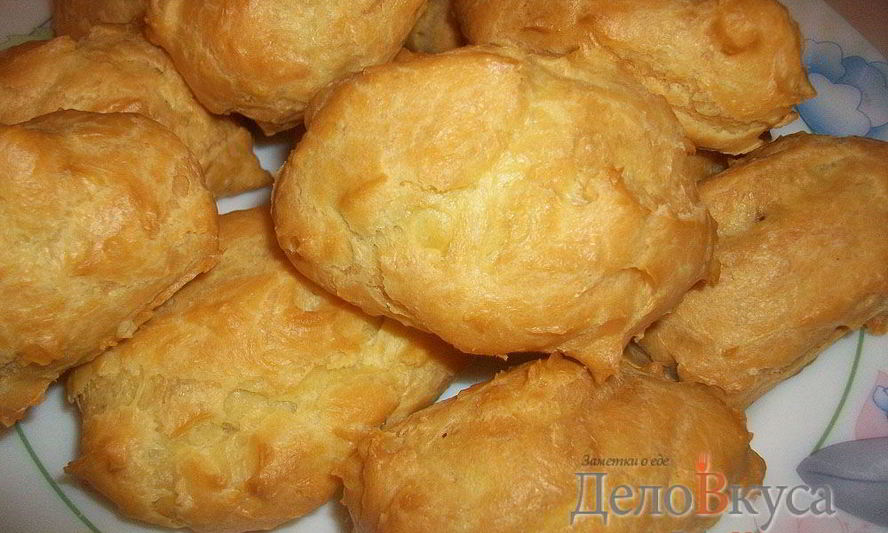 Рецепт заварных пирожных с заварным молочным кремом