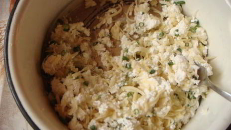 запеченные конвертики из баклажанов