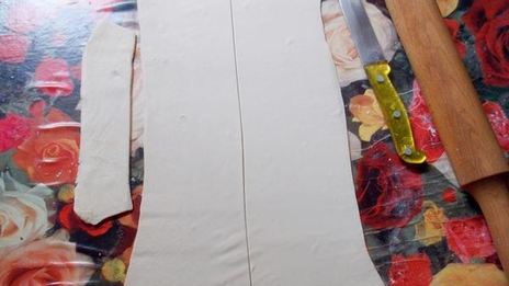 запеченные яблоки в тесте