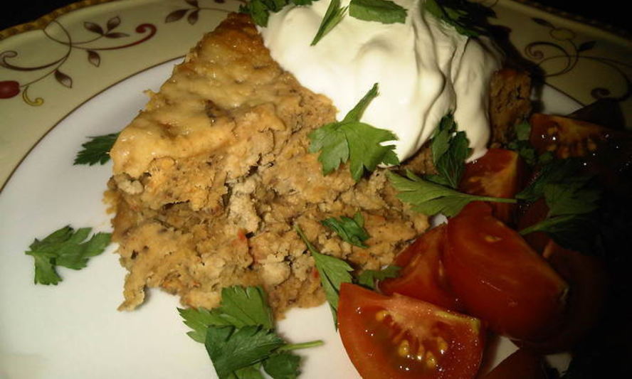 Рецепт бобовой запеканки с мясом и овощами