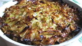 Капустная запеканка с манкой