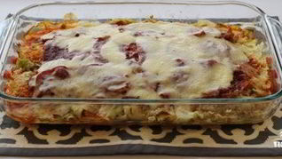 Капустная запеканка с сыром