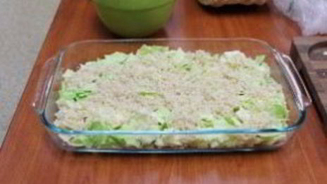 капустная запеканка с сыром