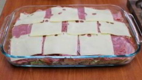 капустная запеканка с сыром