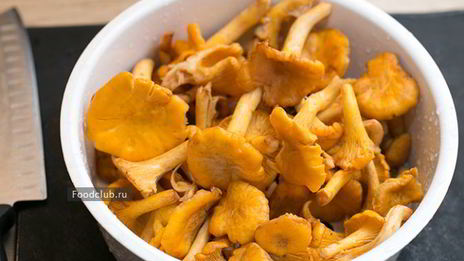 картофельная запеканка с лисичками