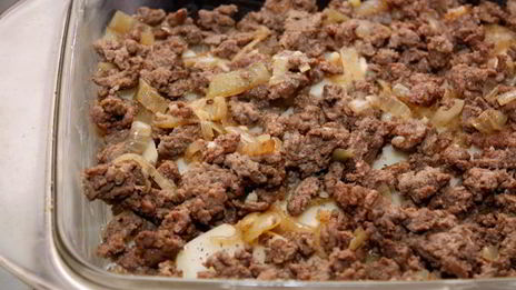 картофельная запеканка с мясом
