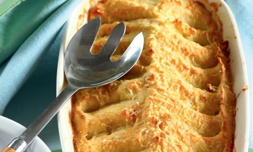 Рецепт картофельной запеканки с рыбой