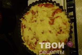 Картофельная запеканка с сосисками