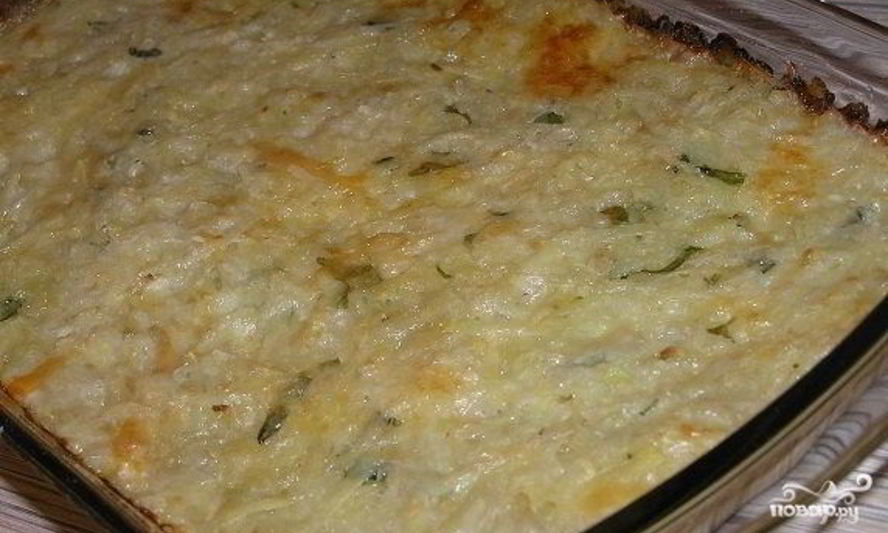 Рецепт картофельной запеканки с зеленью