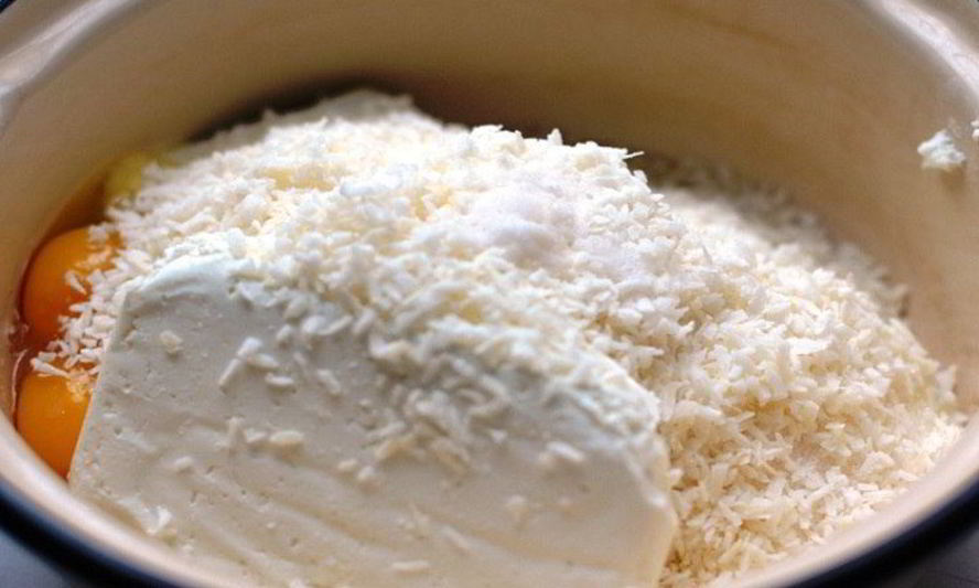 Рецепт кокосовой запеканки