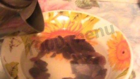 нежная творожная запеканка с изюмом