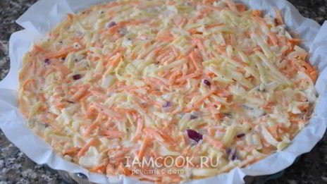 овощная запеканка с рикоттой