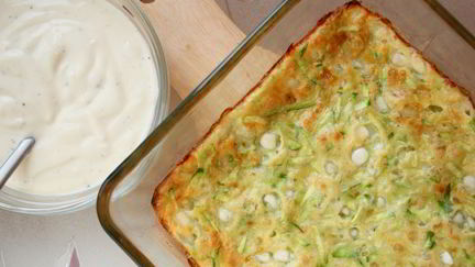 Запеканка из кабачков