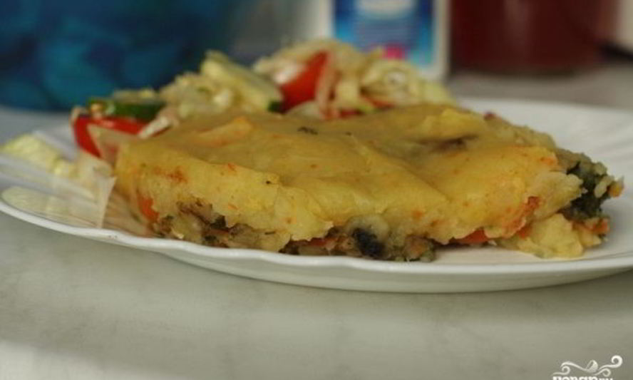 Рецепт постной запеканки из овощей