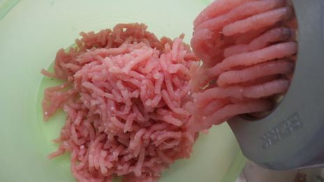 разноцветная запеканка с куриным фаршем