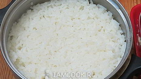 рисовая запеканка с яблоками и корицей