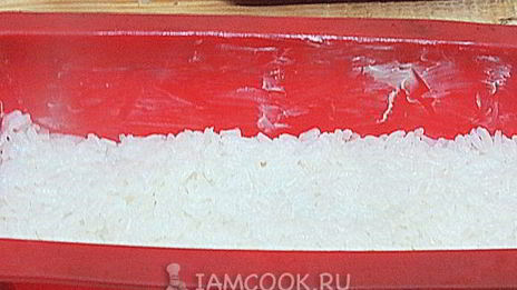 рисовая запеканка с яблоками и корицей