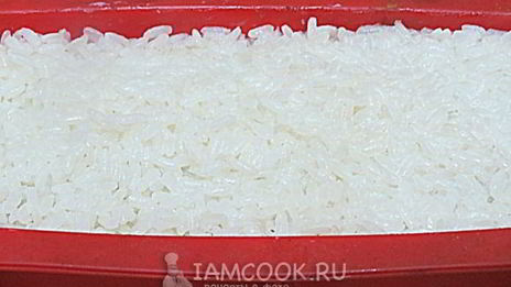 рисовая запеканка с яблоками и корицей