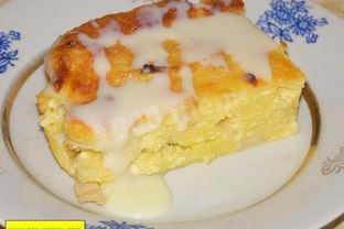 Творожная запеканка с яблоками