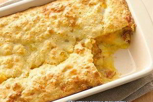 Творожная запеканка с яблоком