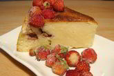 Творожная запеканка с земляникой