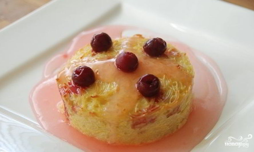 Рецепт вермишелевой запеканки