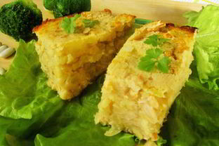 Запеканка из фасоли