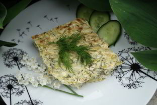 Запеканка из кабачков с фетой